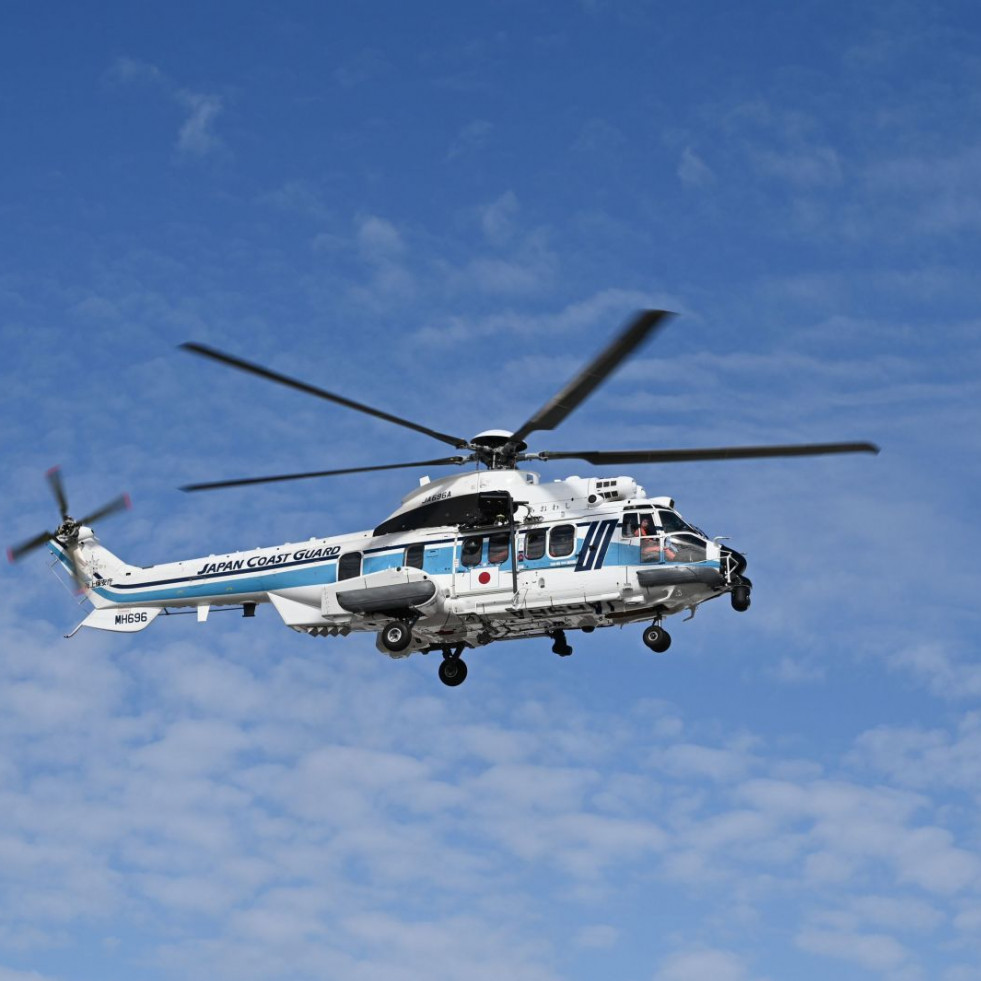 Helicóptero H225 de la Guardia Costera de Japón. Foto Airbus